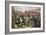 Charge of the Scots Greys at Waterloo-Richard Caton Woodville-Framed Giclee Print