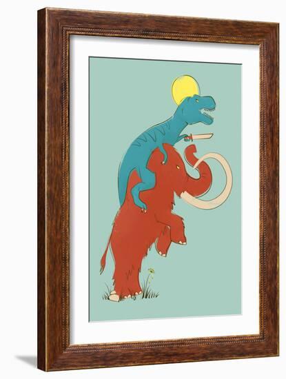 Charge!-Jay Fleck-Framed Art Print