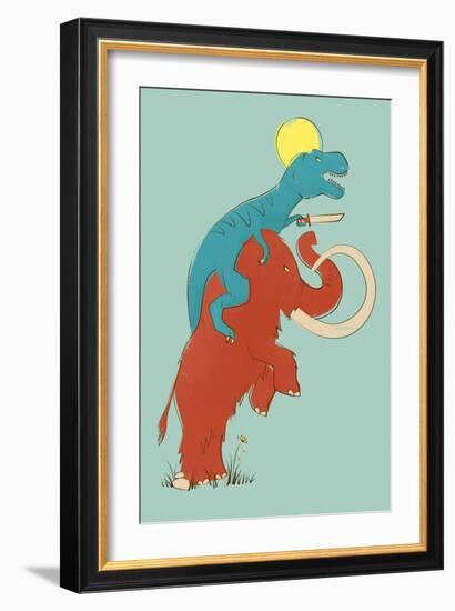 Charge!-Jay Fleck-Framed Art Print