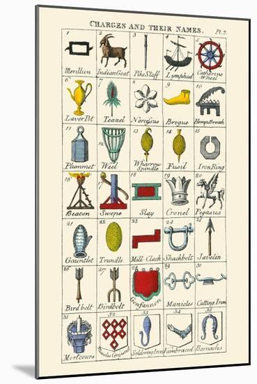 Charges and their Names-Hugh Clark-Mounted Art Print