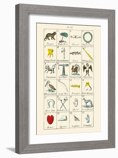 Charges-Hugh Clark-Framed Art Print