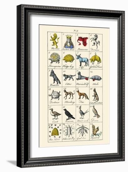 Charges-Hugh Clark-Framed Art Print