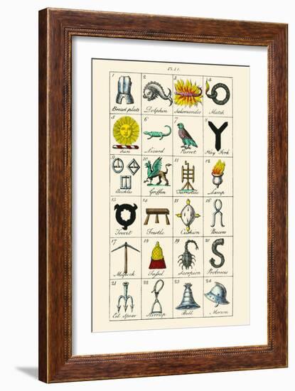 Charges-Hugh Clark-Framed Art Print