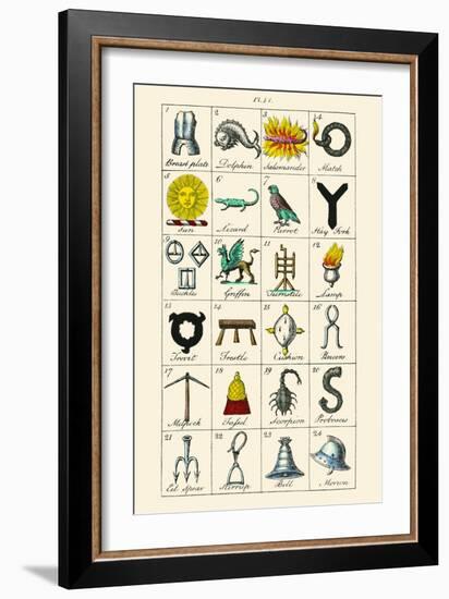 Charges-Hugh Clark-Framed Art Print