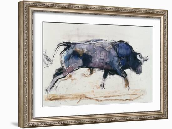 Charging Bull, 1998-Mark Adlington-Framed Giclee Print
