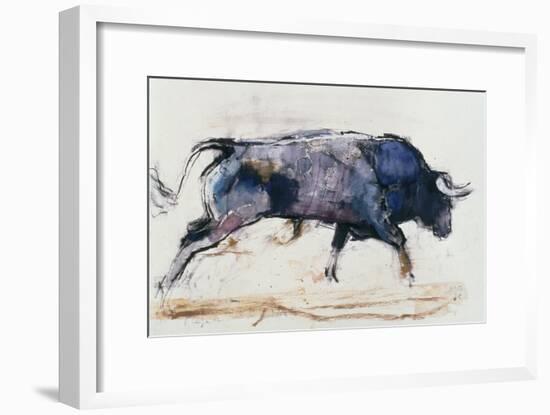 Charging Bull, 1998-Mark Adlington-Framed Giclee Print