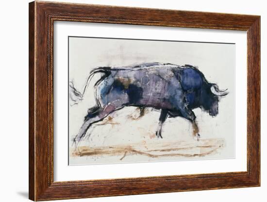 Charging Bull, 1998-Mark Adlington-Framed Giclee Print