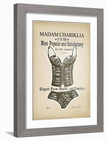 Chariklia's Lingerie I-Chariklia Zarris-Framed Art Print