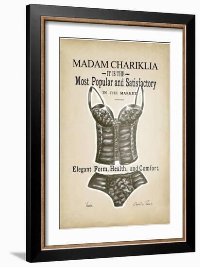 Chariklia's Lingerie I-Chariklia Zarris-Framed Art Print