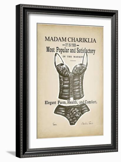 Chariklia's Lingerie I-Chariklia Zarris-Framed Art Print