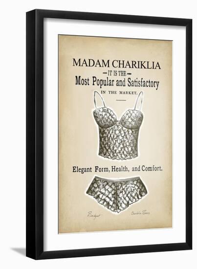 Chariklia's Lingerie III-Chariklia Zarris-Framed Art Print