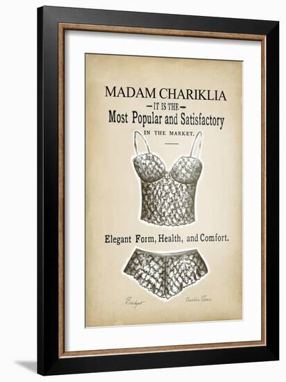 Chariklia's Lingerie III-Chariklia Zarris-Framed Art Print