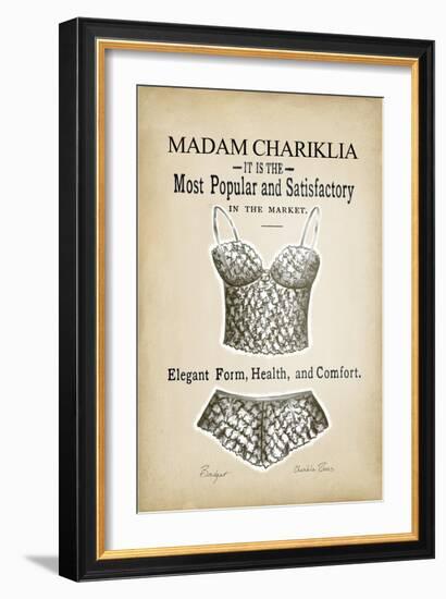 Chariklia's Lingerie III-Chariklia Zarris-Framed Art Print