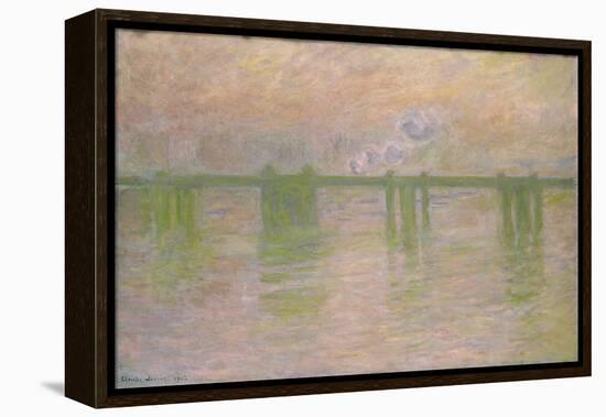 Charing Cross Bridge, 1902-Claude Monet-Framed Premier Image Canvas