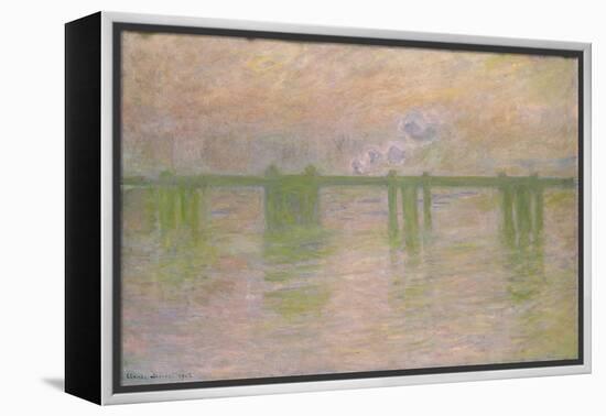 Charing Cross Bridge, 1902-Claude Monet-Framed Premier Image Canvas