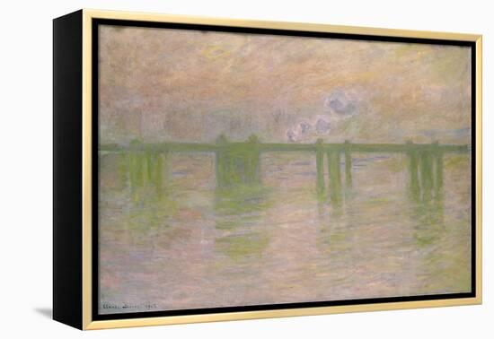 Charing Cross Bridge, 1902-Claude Monet-Framed Premier Image Canvas