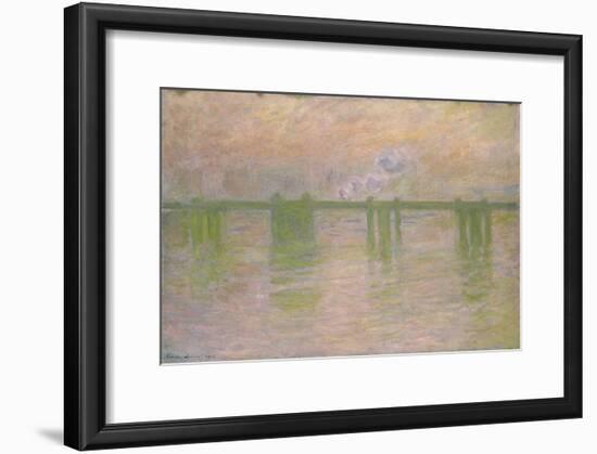 Charing Cross Bridge, 1902-Claude Monet-Framed Giclee Print