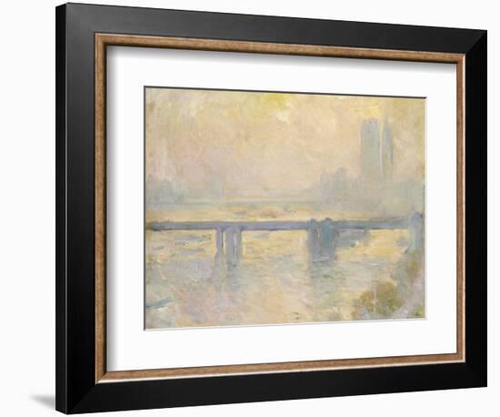 Charing Cross Bridge, 1903-Claude Monet-Framed Giclee Print