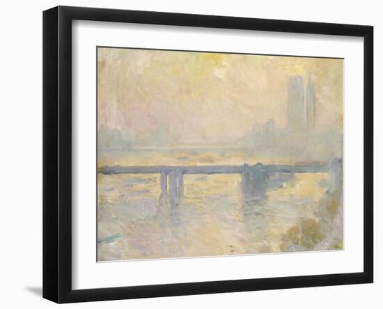 Charing Cross Bridge, 1903-Claude Monet-Framed Giclee Print