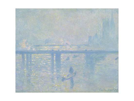 Charing Cross Bridge In London 1899 Giclee Print By Claude Monet Art Com