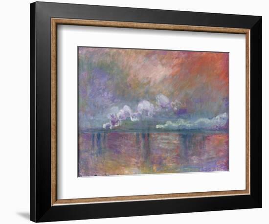 Charing Cross Bridge, Smoke in the Fog, 1902-Claude Monet-Framed Giclee Print