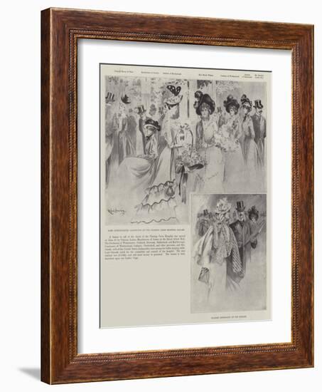 Charing Cross Hospital Bazaar-Ralph Cleaver-Framed Giclee Print