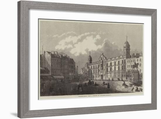 Charing-Cross-Antonio Canaletto-Framed Giclee Print