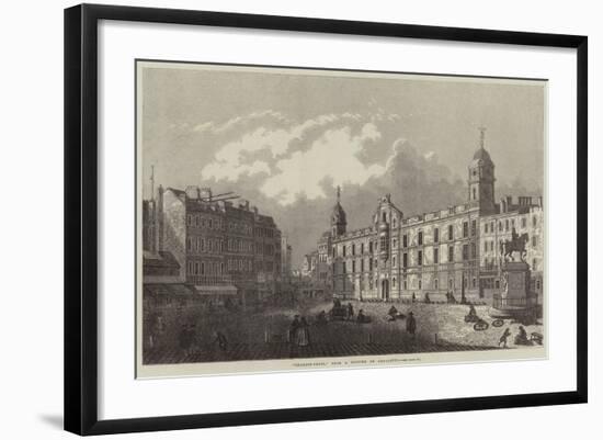 Charing-Cross-Antonio Canaletto-Framed Giclee Print