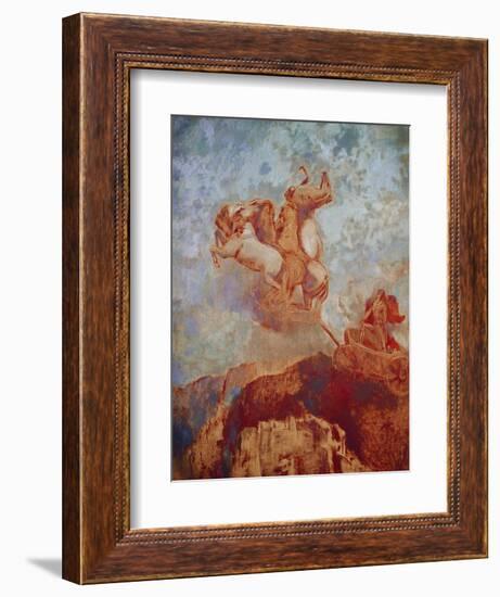 Chariot of Apollo, 1909-Odilon Redon-Framed Giclee Print