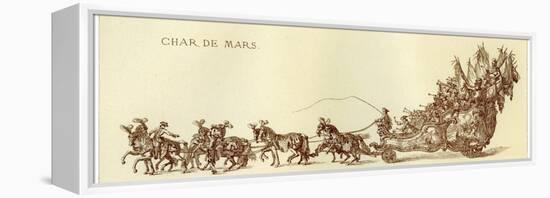 Chariot of Mars-Merry Joseph Blondel-Framed Premier Image Canvas