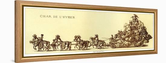 Chariot of the Hymen-Merry Joseph Blondel-Framed Premier Image Canvas