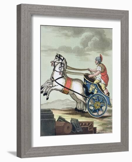 Charioteer, from L'Antica Roma, 1825-null-Framed Giclee Print