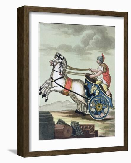 Charioteer, from L'Antica Roma, 1825-null-Framed Giclee Print