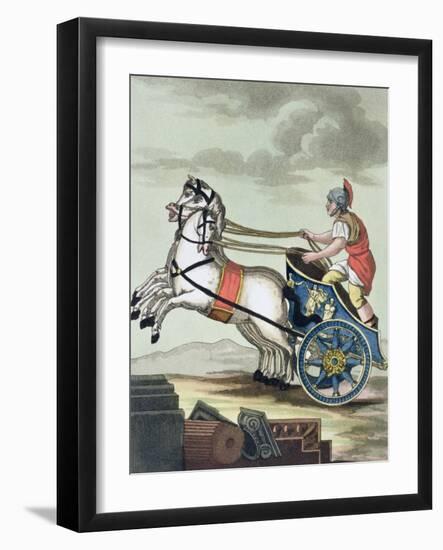 Charioteer, from L'Antica Roma, 1825-null-Framed Giclee Print