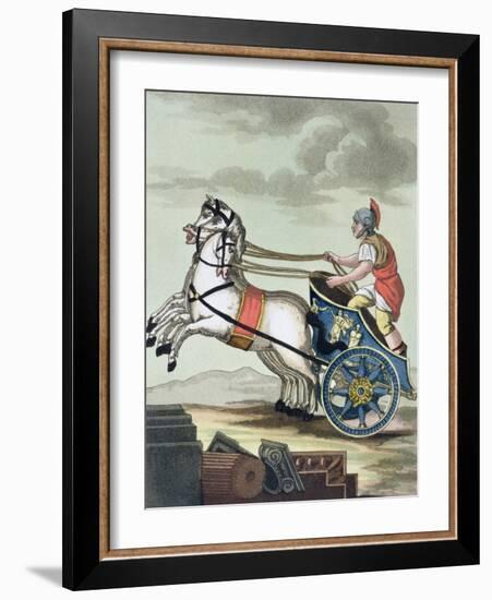 Charioteer, from L'Antica Roma, 1825-null-Framed Giclee Print