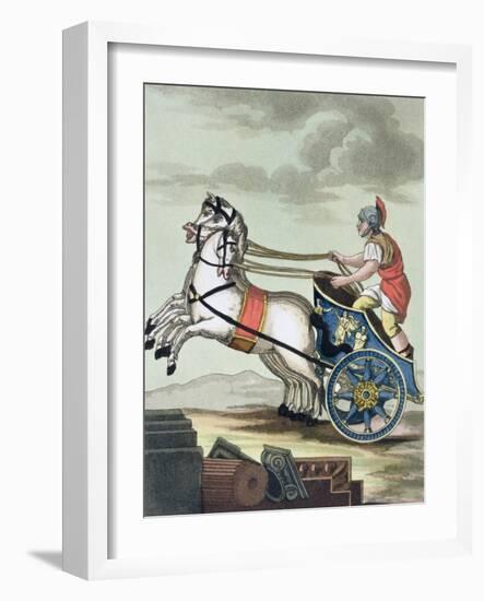 Charioteer, from L'Antica Roma, 1825-null-Framed Giclee Print