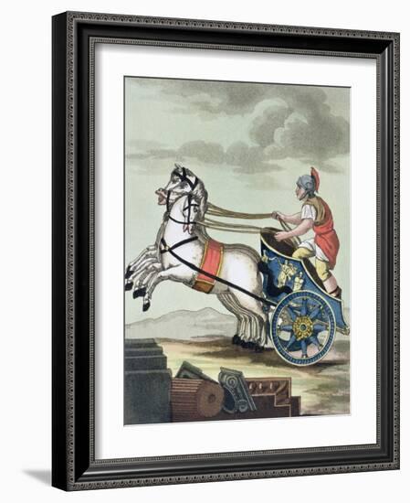 Charioteer, from L'Antica Roma, 1825-null-Framed Giclee Print
