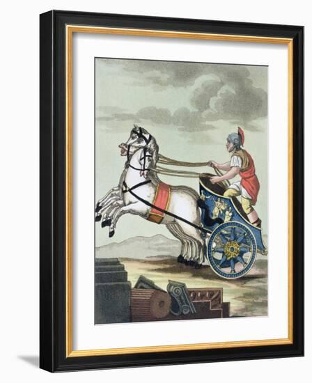 Charioteer, from L'Antica Roma, 1825-null-Framed Giclee Print