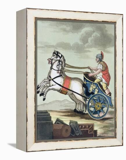 Charioteer, from L'Antica Roma, 1825-null-Framed Premier Image Canvas