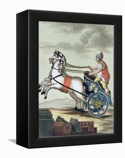 Charioteer, from L'Antica Roma, 1825-null-Framed Premier Image Canvas