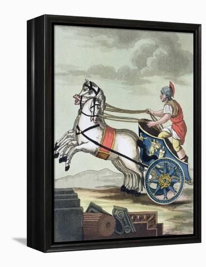Charioteer, from L'Antica Roma, 1825-null-Framed Premier Image Canvas