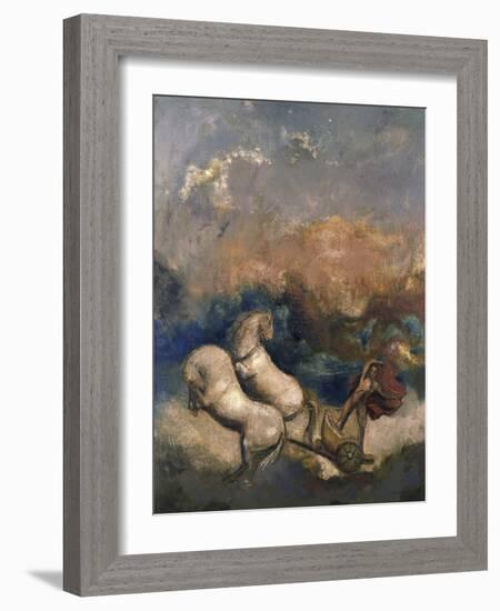 Charioteer-Odilon Redon-Framed Giclee Print
