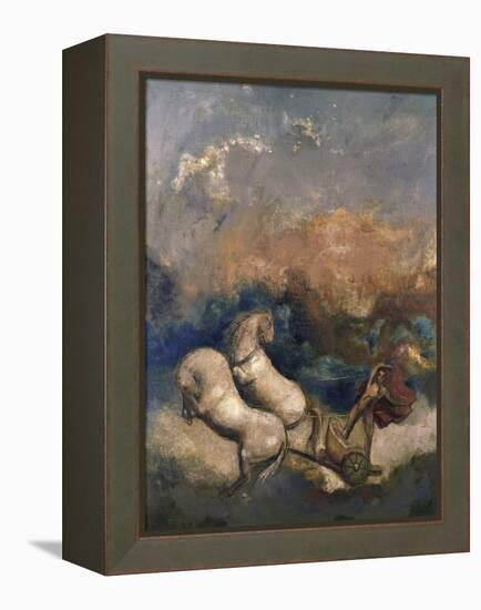 Charioteer-Odilon Redon-Framed Premier Image Canvas