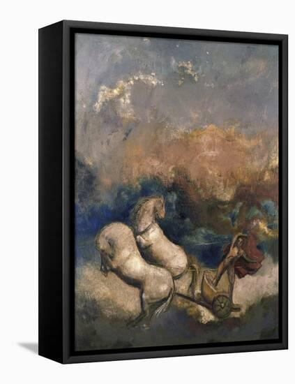 Charioteer-Odilon Redon-Framed Premier Image Canvas