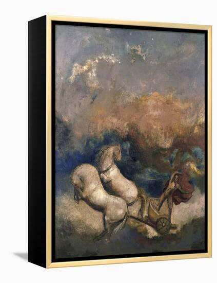 Charioteer-Odilon Redon-Framed Premier Image Canvas