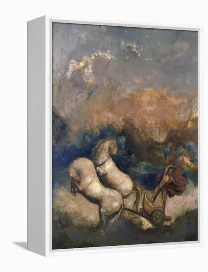 Charioteer-Odilon Redon-Framed Premier Image Canvas