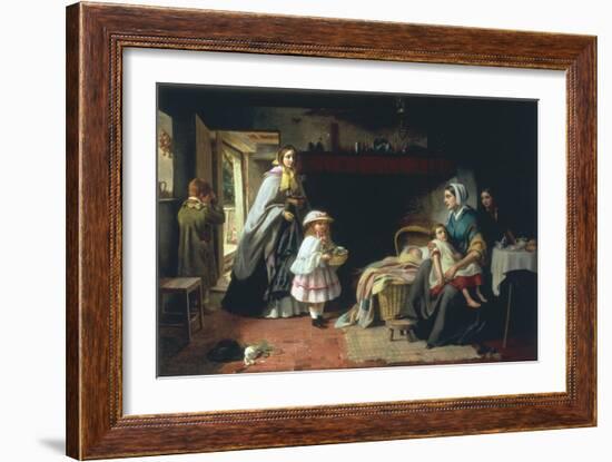 Charity, 1860-Thomas Brooks-Framed Giclee Print