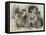Charity Dinner-Sir John Gilbert-Framed Premier Image Canvas