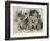 Charity Dinner-Sir John Gilbert-Framed Giclee Print