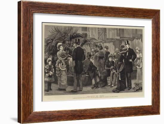 Charity En Fete-Arthur Hopkins-Framed Giclee Print